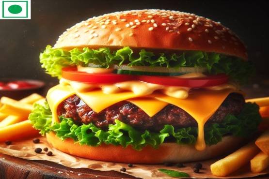 Veg Cheese Burger