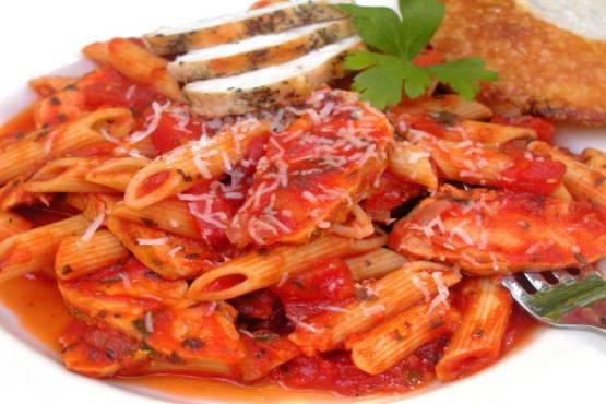 Red Sauce chicken Pasta