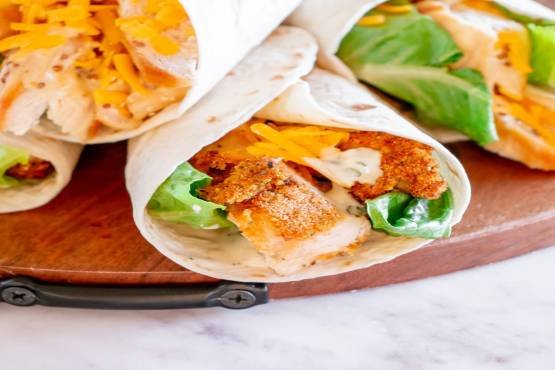 Chicken wraps