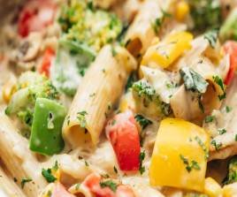 White Sauce Veg Pasta
